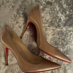 Christian Louboutin Beige High Heel Shoes